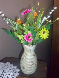 Spring Flowers in Vase
